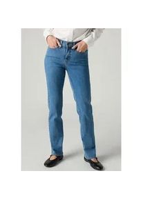 Levi's Gerade Jeans LEVI'S "314 Shaping Straight", Damen, Gr. 29, L&auml;nge 32, we have arrived, Denim/Jeans, Obermaterial: 80% Baumwolle, 19% Polyester, 1% Elasthan, gerade lang, Jeans, mit Stretch, Topseller