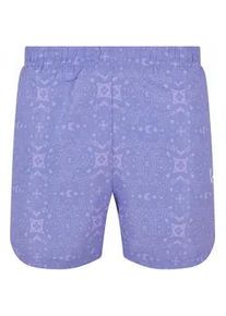 Badeshorts Karl Kani "Karl Kani Herren KM241-056-1 Signautre Paisley Swim Shorts", Herren, Gr. S, US-Gr&ouml;&szlig;en, lila, 100% Polyester, Badehosen Badeshorts