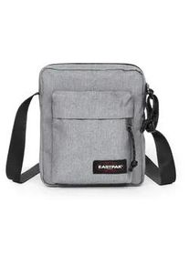 Schultertasche Eastpak "ARCADE MINI BAG Ultra Marine", Damen, Gr. B/H/T: 18,5cm x 21,5cm x 7cm, grau, Polyester, unifarben, Taschen Schultertasche, Unisex Umh&auml;ngetasche, Freizeittasche mit Logo-Aufn&auml;her