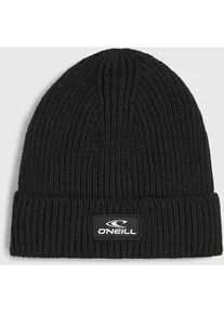 O`Neill Beanie O'NEILL "BOUNCER BEANIE", Herren, schwarz out, Obermaterial: 100% Polyester, M&uuml;tzen Beanie, aus Polyester, mit Fleece gef&uuml;ttert, f&uuml;r City, Strand und Schnee