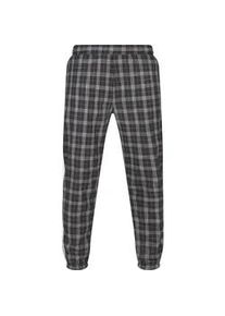 Stoffhose 2Y Premium "2Y Premium Herren 2Y Cropped Pants Plaid", Herren, Gr. M, US-Gr&ouml;&szlig;en, schwarz, 70% Baumwolle, 27% Polyester, 3% Elasthan, gestreift, skinny fit, Hosen Stoffhose