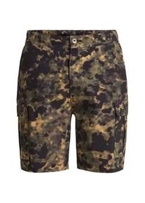 Bermudas Quiksilver "Half 19", Herren, Gr. 33(M/L), grape leaf light reflection, Obermaterial: 92% Microfaser, 8% Elasthan;, Hosen Bermudas