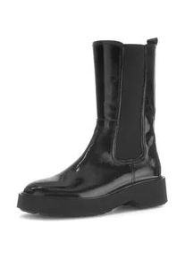 Chelseaboots Gabor "Chelsea Boot", Damen, Gr. 40,5, schwarz, Schuhe Chelseaboots