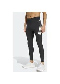 Lauftights Adidas PERFORMANCE "ADI365 ICONIC///", Herren, Gr. XL, N-Gr, schwarz, Obermaterial: 85% Polyester, 15% Elasthan, Hosen