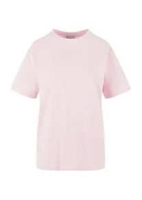 T-Shirt Karl Kani "Karl Kani Signature Print Os T-Shirt", Damen, Gr. L, pink, 100% Baumwolle, bedruckt, relaxed fit, Rundhals, Shirts T-Shirt