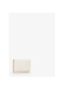 Geldb&ouml;rse Valentino BAGS "SAMBA RE", Damen, ecru, Lederimitat, Kleinlederwaren, Geldbeutel, Portemonnaie mit praktischem Druckknopf