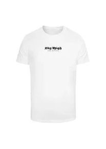 Mister Tee T-Shirt MISTERTEE "MisterTee Herren Sky High Tee", Damen, Gr. 5XL, wei&szlig;, 100% Baumwolle, bedruckt, normal, Rundhals, Shirts T-Shirt