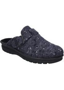 Hausschuh Josef Seibel "Metz 390, dunkelblau-multi", Damen, Gr. 40, blau (dunkelblau, multi), Obermaterial: 100% Textilmaterial TEXMAT., Schuhe Hausschuh