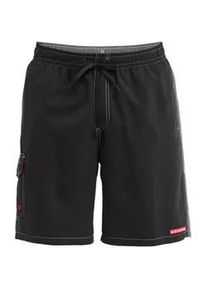 Boardshorts Quiksilver "Everyday Dialer Volley 20", Herren, Gr. L, schwarz, Obermaterial: 100% Microfaser;, Hosen