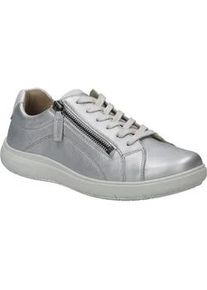 Sneaker Josef Seibel "Megan 01, silber-kombi", Damen, Gr. 39, silber (silber, kombi), Obermaterial: 100% Rindsleder Leather cow., Schuhe Sneaker