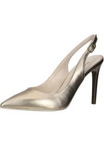 High-Heel-Pumps Nero Giardini "Nero Giardini Pumps Leder", Damen, Gr. 36, bronze, Leder, Schuhe