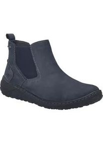 Schn&uuml;rschuh Josef Seibel "Ruby 55, indigo", Damen, Gr. 42, blau (indigo), Obermaterial: 100% Rindsleder Leather cow., Schuhe Schn&uuml;rschuh