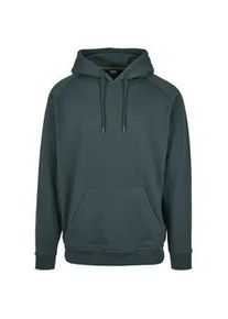 Rundhalspullover Urban Classics "Urban Classics Herren Blank Hoody", Herren, Gr. 4XL, bottlegr&uuml;n, 65% Baumwolle, 35% Polyester, unifarben, loose fit, ohne Ausschnitt, Pullover Rundhalspullover