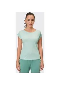 T-Shirt Venice Beach "T-SHIRT WONDER", Damen, Gr. L (42), peppermint, Obermaterial: 47% Baumwolle, 47% Modal, 6% Elasthan, Shirts T-Shirt