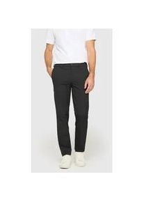 Stoffhose MAC "Traveller", Damen, Gr. 40, L&auml;nge 30, power schwarz, Web, Obermaterial: 62% Polyester, 33% Viskose, 5% Elasthan, unifarben, slim fit kn&ouml;chellang, Hosen Stoffhose