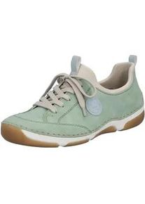 Slip-On Sneaker Rieker, Damen, Gr. 39, mint, Lederimitat, Schuhe, Slipper, Schlupfschuh, Freizeitsneaker aus Lederimitat