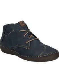 Stiefelette Josef Seibel "Fergey 18, blau", Damen, Gr. 41, blau, Obermaterial: 100% Rindsleder Leather cow., Schuhe Stiefelette