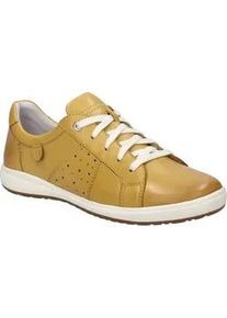 Sneaker Josef Seibel "Caren 01, mango", Damen, Gr. 40, orange (mango), Obermaterial: 100% Rindsleder Leather cow., Schuhe Sneaker