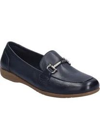 Ballerina Josef Seibel "Fenja 26, indigo", Damen, Gr. 40, blau (indigo), Obermaterial: 100% Rindsleder Leather cow., Schuhe Ballerina