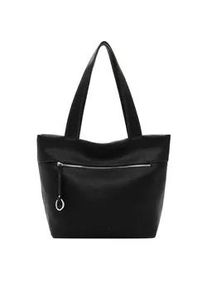 Shopper SURI FREY "Shopper SFY Debby", Damen, Gr. B/H/T: 44cm x 32cm x 14cm 0, schwarz (schwarz 100), PVC, Taschen Shopper