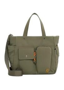 Emily & Noah Shopper EMILY & NOAH "Shopper E&N Joeline", Damen, Gr. B/H/T: 38cm x 28cm x 13cm 0, gr&uuml;n (khaki 910), Polyurethan, Taschen Shopper