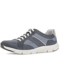 Sneaker Gabor "Sneaker low", Herren, Gr. 45, blau, Schuhe Sneaker