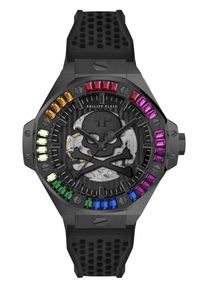 Philipp Plein Uhren - Quarz-Analoguhr Plein $Keleton Royal - Gr. unisize - in Schwarz - f&uuml;r Damen