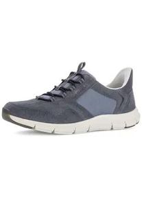 Sneaker Gabor "Sneaker low", Herren, Gr. 43, blau, Schuhe Sneaker
