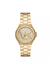 Michael Kors Uhr - Lennox Three-Hand Stainless Steel Watch - Gr. unisize - in Gold - f&uuml;r Damen