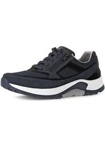 Sneaker Gabor "Sneaker low", Herren, Gr. 42, blau, Schuhe Sneaker