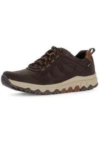 Sneaker Gabor "Sneaker low", Herren, Gr. 44,5, braun, Schuhe Sneaker