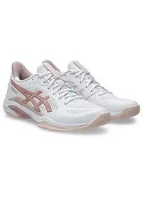 Hallenschuh asics "BLADE FF 2", Damen, Gr. 39,5, wei&szlig;, morganite, Synthetik, Schuhe Hallenschuh