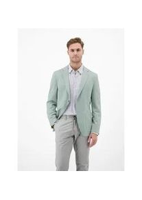 Jerseysakko Lerros "Leichter Jersey-Blazer mit bedrucktem Futter", Herren, Gr. 58, tinted grau, 82% Polyester, 11% Viskose, 7% Elasthan, Sakkos