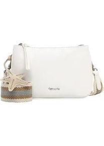 Umh&auml;ngetasche Tamaris "Umh&auml;ngetasche TAS Kea", Damen, Gr. B/H/T: 24cm x 16cm x 5cm 0, wei&szlig; (wei&szlig; 300), Polyurethan, Taschen Umh&auml;ngetasche