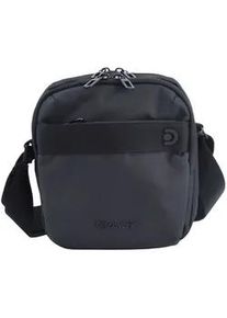 Schultertasche DISCOVERY "Downtown", Damen, Gr. B/H/T: 18,5cm x 22cm x 22cm, schwarz, Kunstfaser, unifarben, Taschen Schultertasche, mit RPET Polyester-Material