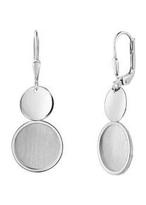 Paar Ohrh&auml;nger Firetti "Schmuck Geschenk Silber 925 Ohrschmuck Ohrringe Kreise", silberfarben, Ohrringe, Damen, Silber 925 (Sterlingsilber)