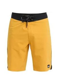 Boardshorts Quiksilver "Highline 20", Herren, Gr. 34L, mineral gelb, Obermaterial: 51% Microfaser, 37% Microfaser, 12% Elasthan;, Hosen
