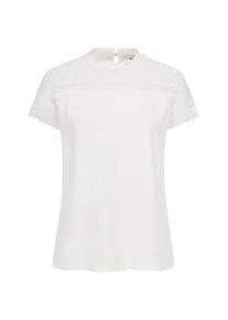 N&uuml;bler Dirndlbluse N&Uuml;BLER "Trachtenbluse Loreen", Damen, Gr. 46, beige, Obermaterial: 100% Viskose CV., Blusen Dirndlbluse