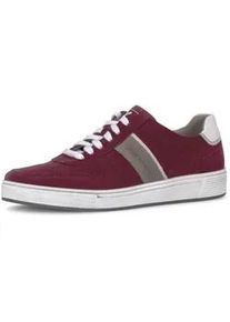 Sneaker Gabor "Sneaker low", Herren, Gr. 40,5, rot, Schuhe Sneaker