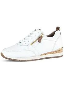 Sneaker Gabor "Sneaker low", Damen, Gr. 38, wei&szlig;, Schuhe Sneaker
