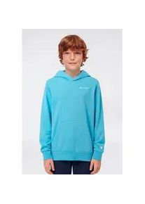 Kapuzensweatshirt Champion "ICONS CONTRAST Terry Hoodie", Jungen, Gr. S (128/134), mlkb, Obermaterial: 73% Baumwolle, 27% Polyester, Sweatshirts, f&uuml;r Kinder, sportlicher Stil, mit Kapuze