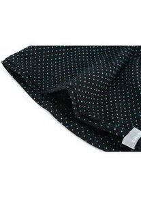 Beanie Chillouts "Florence Hat", Damen, schwarz, Web, Materialmix, gepunktet, M&uuml;tzen Beanie, leichte Longbeanie, elastisch, optimaler Sitz