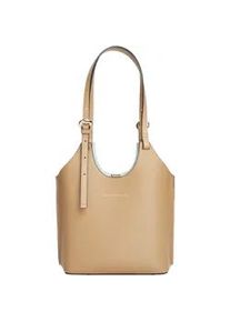 Tragetasche Tommy Hilfiger "TH MODERN MINI TOTE", Damen, Gr. B/H/T: 29cm x 32cm x 9cm, beige, Lederimitat, Taschen, Damen Handtasche, Schultertasche, Umh&auml;ngetasche mit Logoschriftzug
