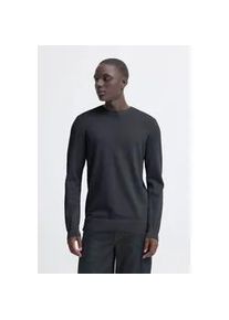 Strickpullover Blend "BHAddo", Herren, Gr. S, salute, Feinstrick, 100% Baumwolle, unifarben, Basic, normal normal, Rundhals, Pullover Strickpullover, Sch&ouml;ner Feinstrick-Pullover mit leichten Waschungen