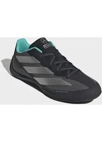 Sneaker Adidas PERFORMANCE "Adidas FEROZA BASE MERCEDES AMG PETRONAS F1 TEAM", Herren, Gr. 44,5, core schwarz, silber metallic, semi mint rush, Synthetik, Schuhe Sneaker