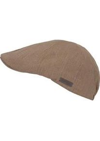 Schieberm&uuml;tze Chillouts "Jesolo Hat", Herren, Gr. L, rust, Web, Baumwolle, meliert, M&uuml;tzen, langlebig, temperatur- & feuchtigkeitsregulierend, dehnbarer Gummibund
