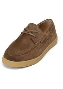 Marc O'Polo Mokassin MARC O'POLO "aus Veloursleder", Herren, Gr. 44, schwarz taupe, Obermaterial: 100% Leder (Rind), unifarben, Schuhe Mokassin