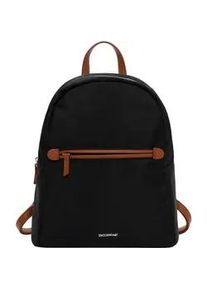 Emily & Noah Rucksack EMILY & NOAH "Rucksack E&N Jarina", Damen, Gr. B/H/T: 27cm x 31cm x 13cm, schwarz (schwarz 100), Polyester, Rucks&auml;cke Rucksack