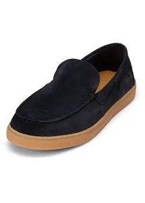 Marc O'Polo Loafer MARC O'POLO "aus Veloursleder", Herren, Gr. 43, schwarz navy, Obermaterial: 100% Leder (Rind), unifarben, Schuhe Loafer