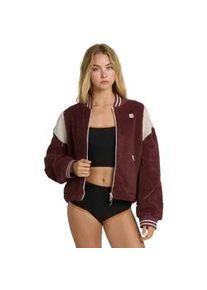 Fleecejacke Billabong "Batter", Damen, Gr. S, warm lila, Obermaterial: 100% Microfaser;, Jacken Fleecejacke